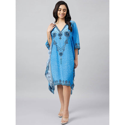 First Resort by Ramola Bachchan Pearl Kaftan Dress