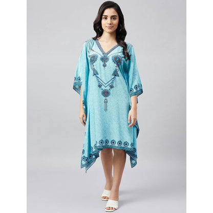 First Resort by Ramola Bachchan Pearl Kaftan Dress
