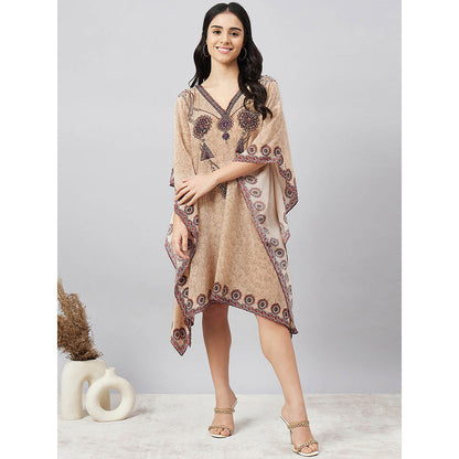 First Resort by Ramola Bachchan Pearl Kaftan Dress