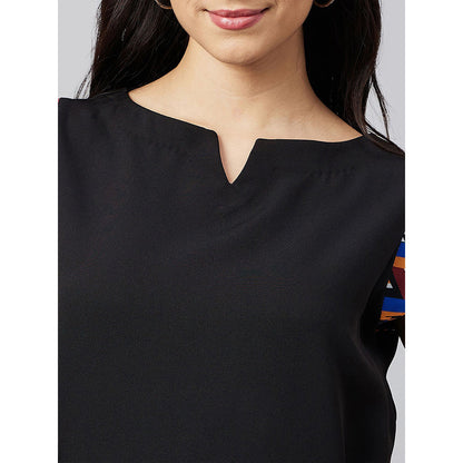 First Resort by Ramola Bachchan Black Co-Ord (Set of 2)
