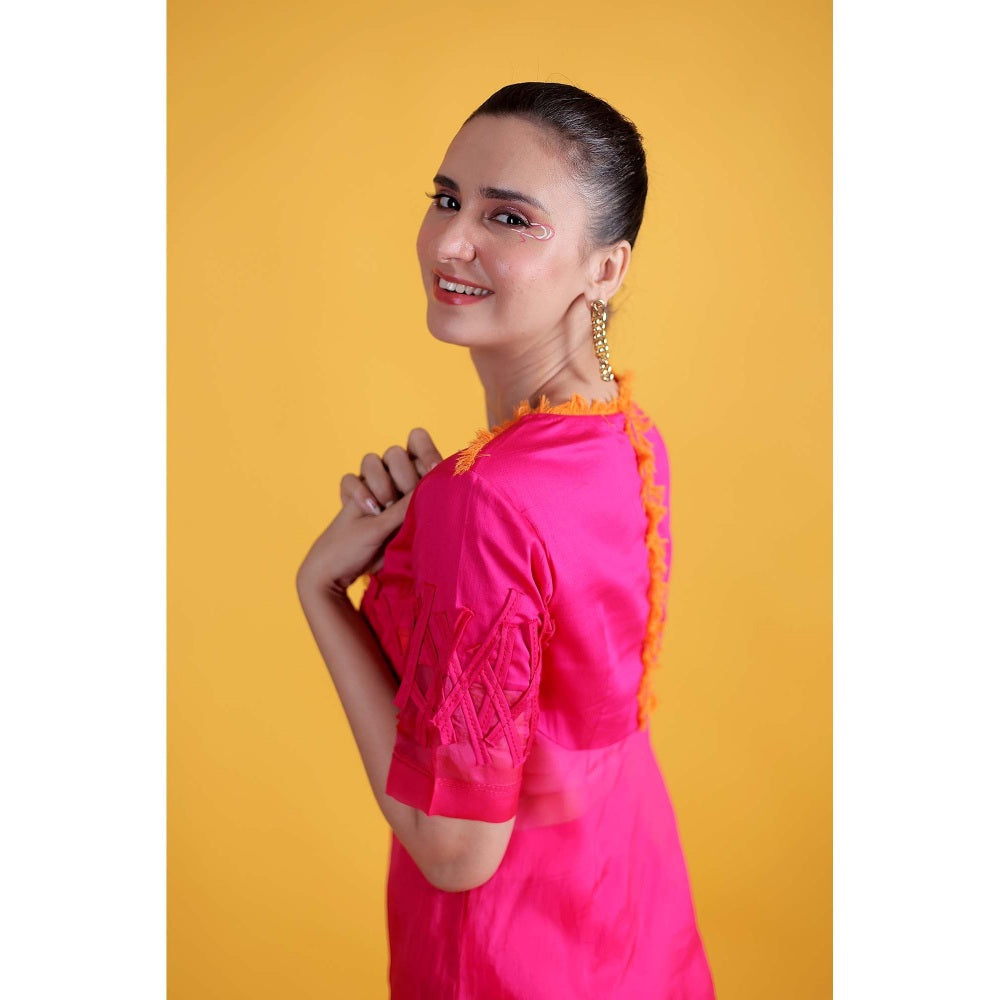 Firki by Sweta Pink Sugar Rush Co-Ord (Set of 2)