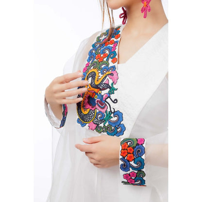 Firki by Sweta Ivory Co-Ord (Set of 3)