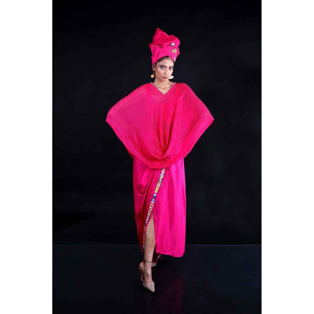 Firki by Sweta Pink Adora Co-Ord (Set of 3)