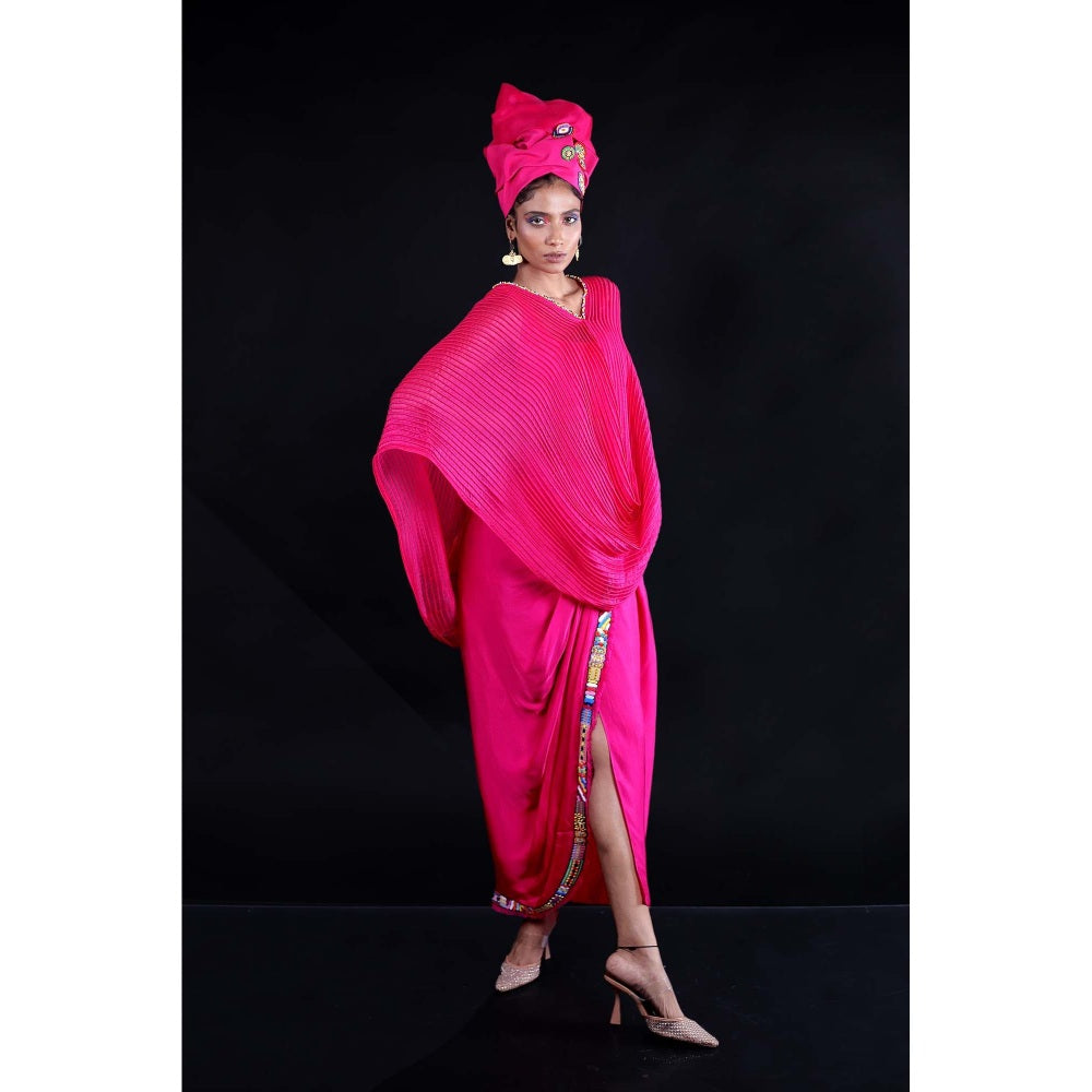 Firki by Sweta Pink Adora Co-Ord (Set of 3)