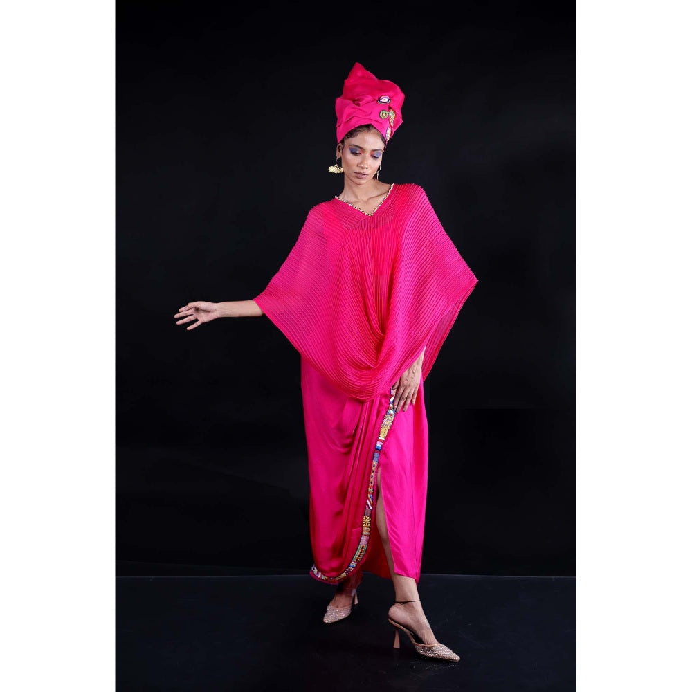 Firki by Sweta Pink Adora Co-Ord (Set of 3)