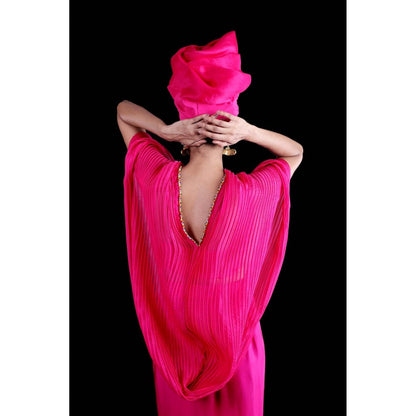 Firki by Sweta Pink Adora Co-Ord (Set of 3)