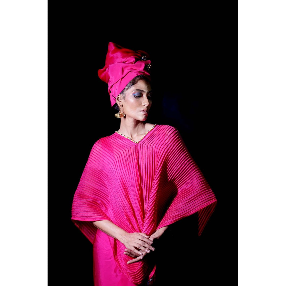 Firki by Sweta Pink Adora Co-Ord (Set of 3)