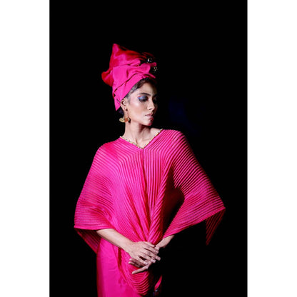 Firki by Sweta Pink Adora Co-Ord (Set of 3)