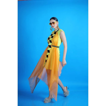 Firki by Sweta Green Sunset Glow Dress