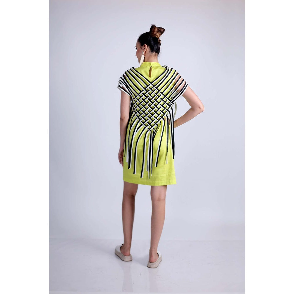Firki by Sweta Green Lime Zing Dress