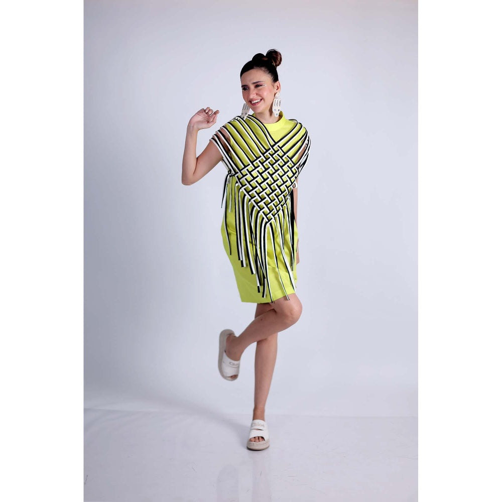 Firki by Sweta Green Lime Zing Dress