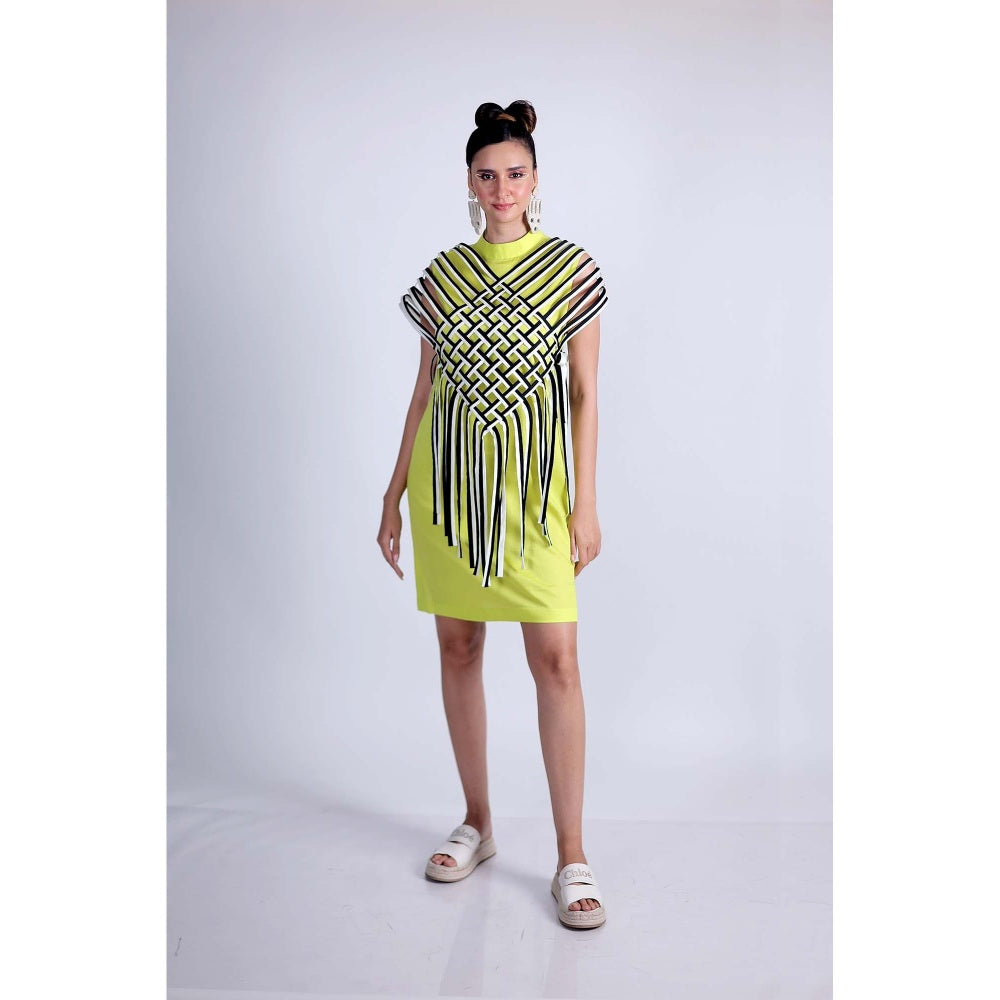 Firki by Sweta Green Lime Zing Dress