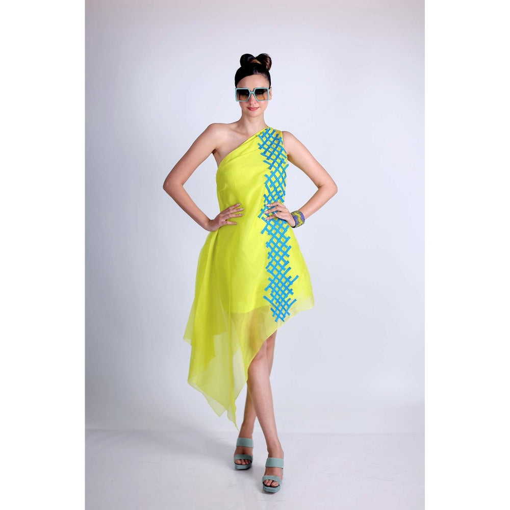 Firki by Sweta Yellow Power Puff