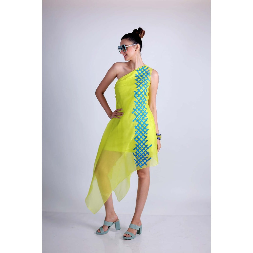 Firki by Sweta Yellow Power Puff