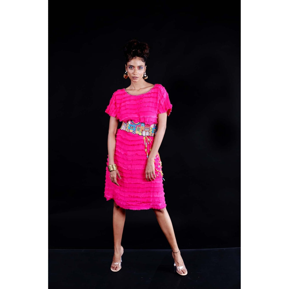 Firki by Sweta Pink Zulu Dress