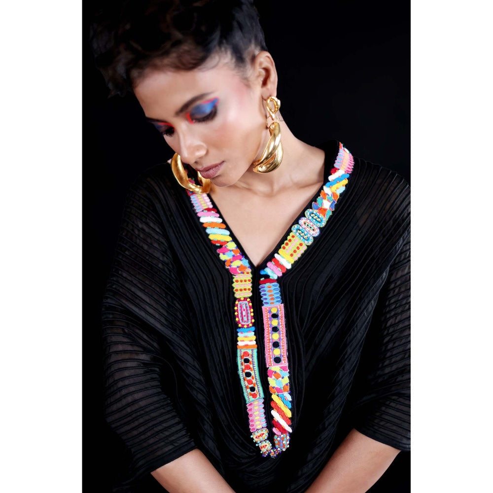 Firki by Sweta Black Makeba Dress