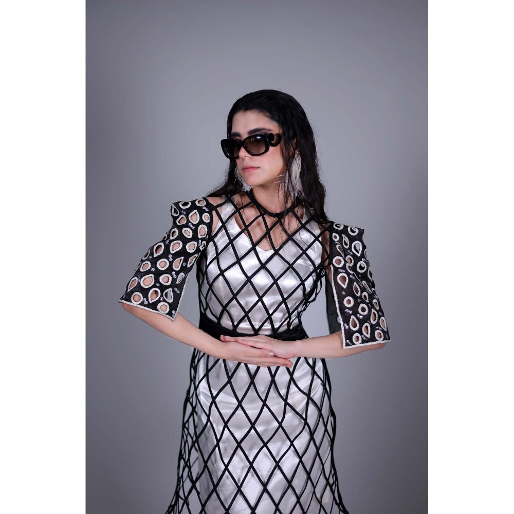 Firki by Sweta White Ebony Dress