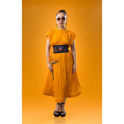 Firki by Sweta Yellow Kyoto Sunshine Dress