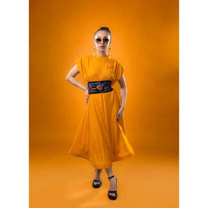 Firki by Sweta Yellow Kyoto Sunshine Dress