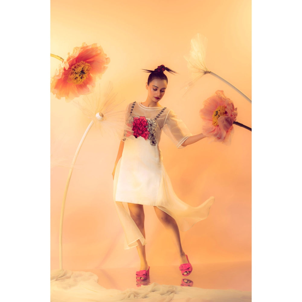 Firki by Sweta Stardust Embroidered Dress