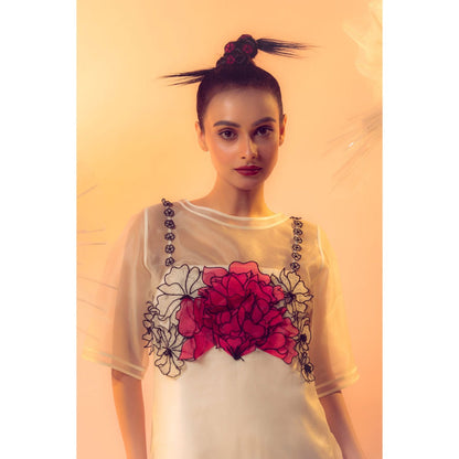 Firki by Sweta Stardust Embroidered Dress