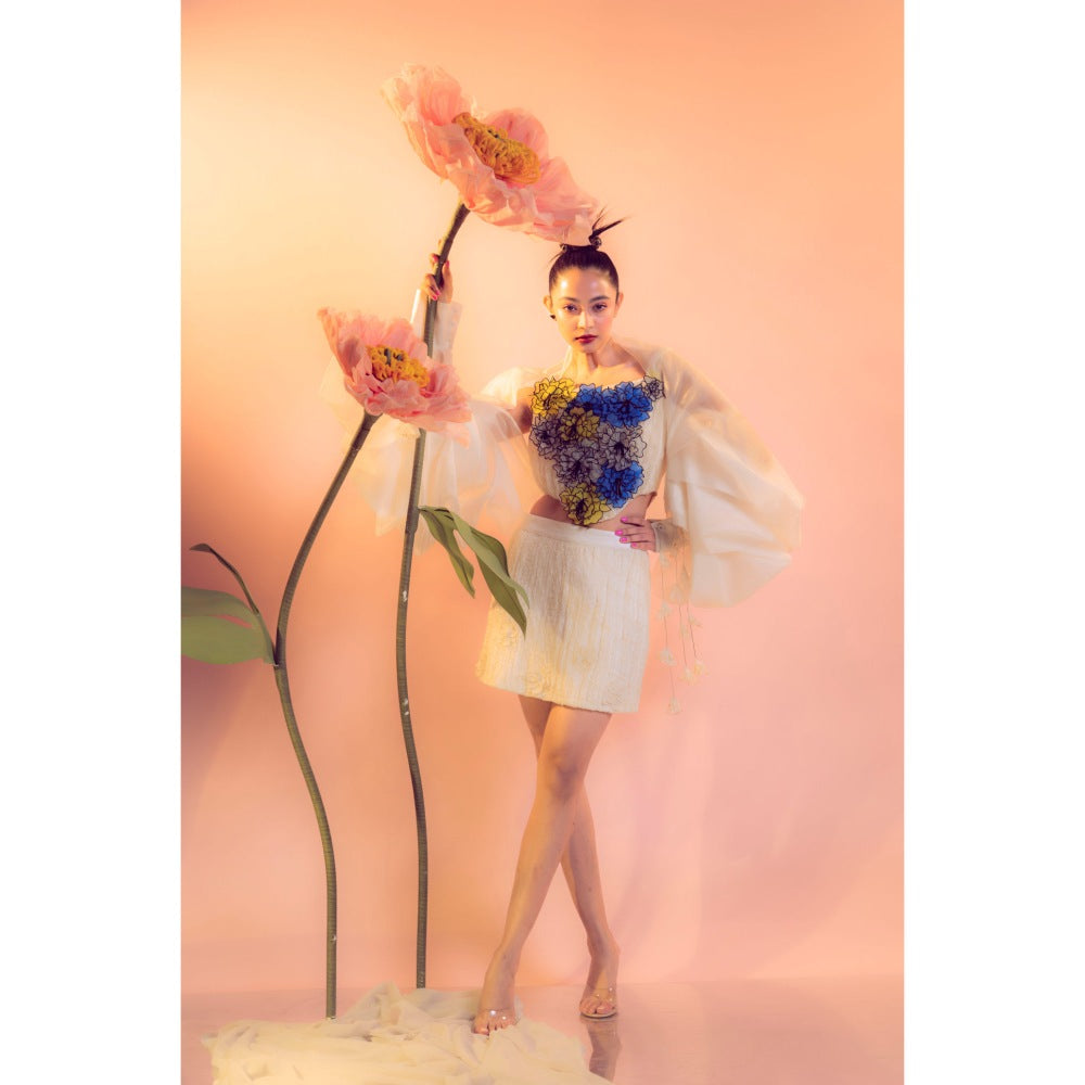 Firki by Sweta Leah Cape