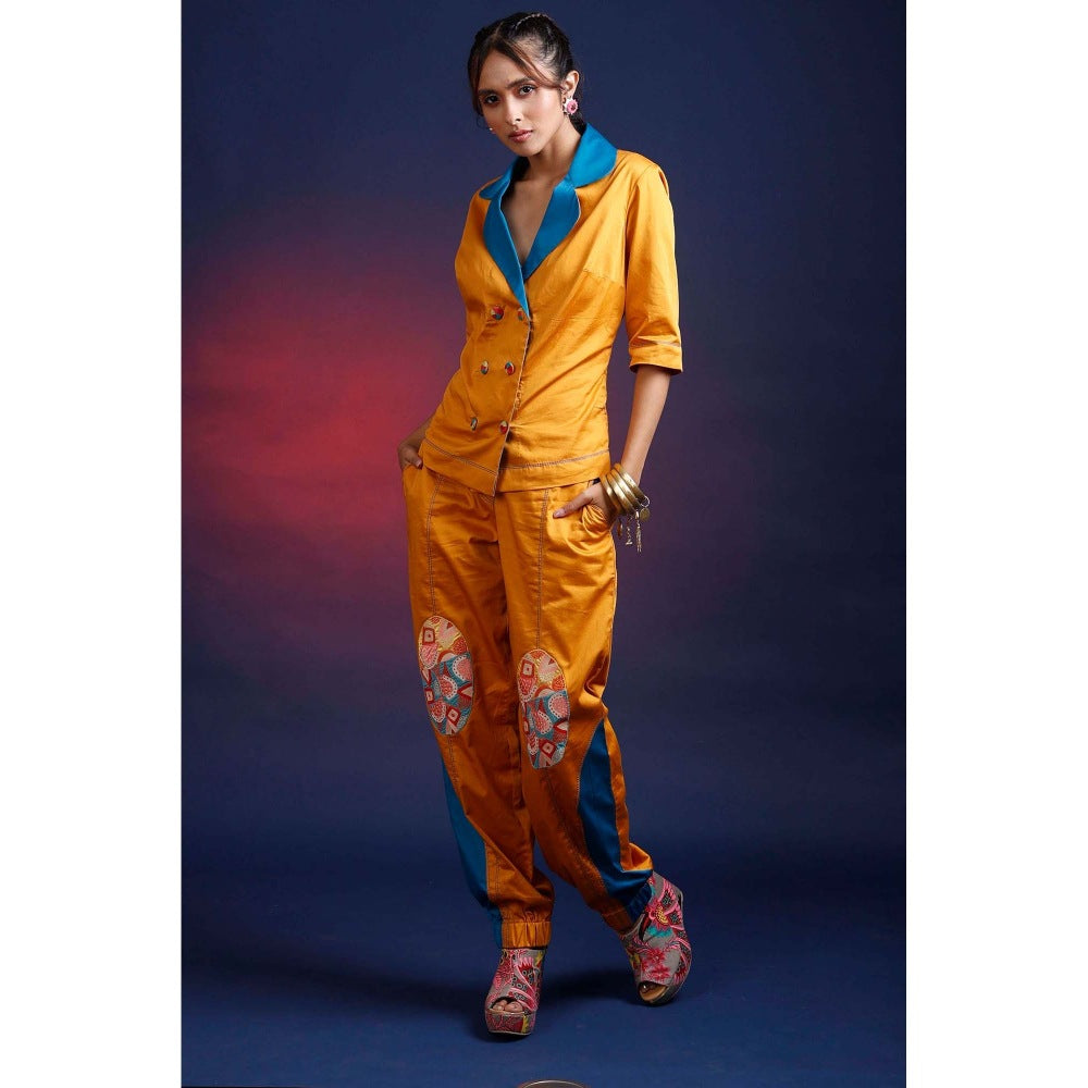 Firki by Sweta Orange Co-Ord (Set of 2)