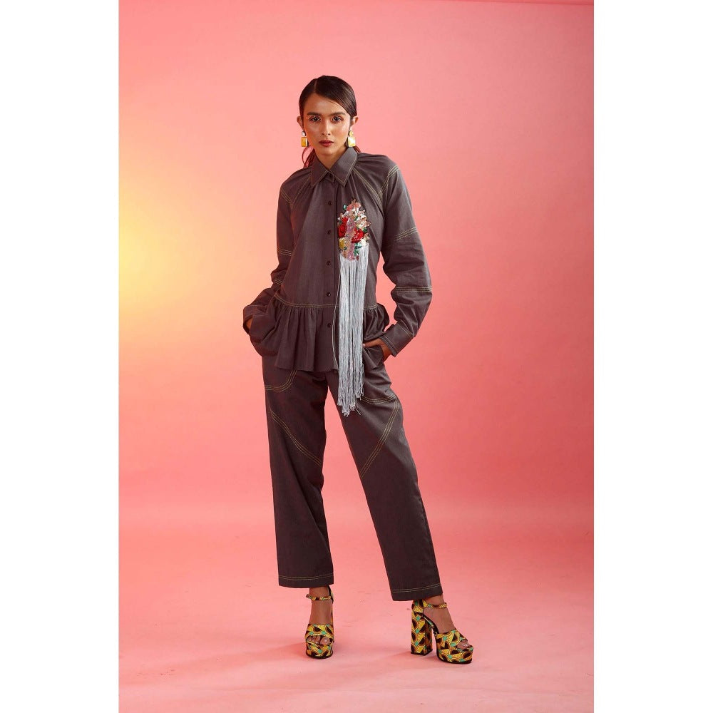 Firki by Sweta Grey Co-Ord (Set of 2)