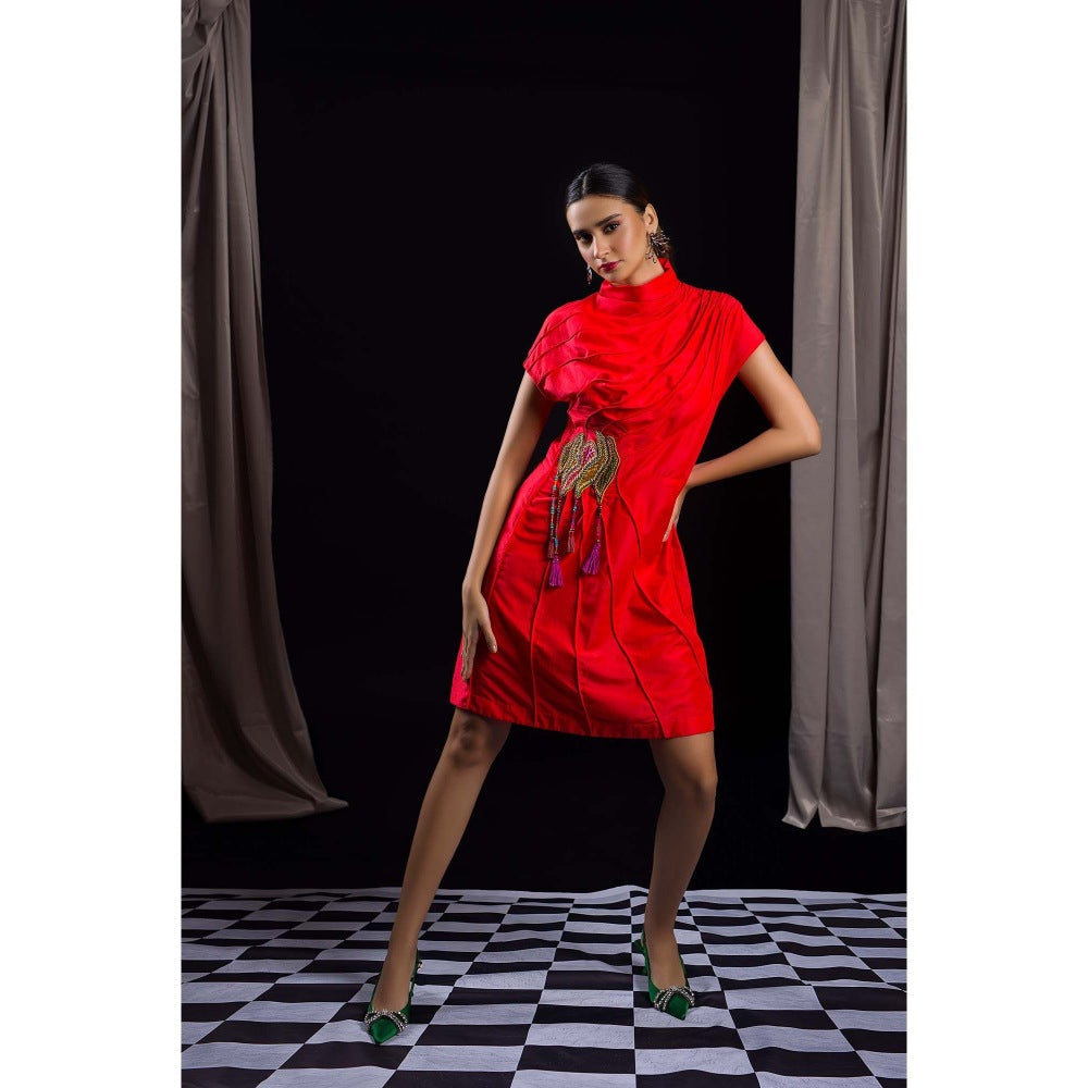 Firki by Sweta Red Scarlet Dress