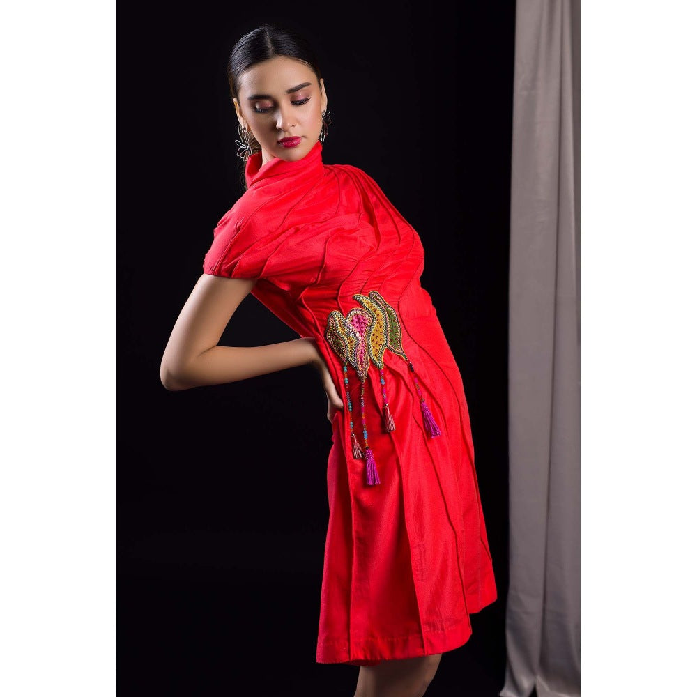 Firki by Sweta Red Scarlet Dress