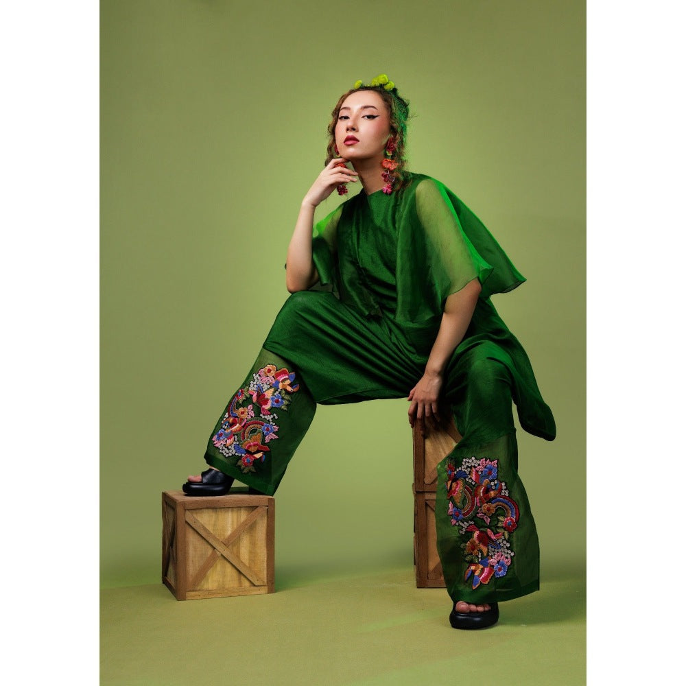 Firki by Sweta Green Zen Jumpsuit