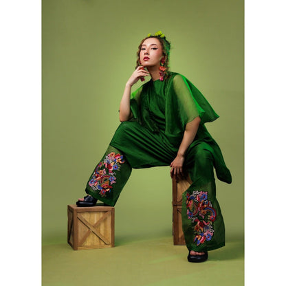 Firki by Sweta Green Zen Jumpsuit