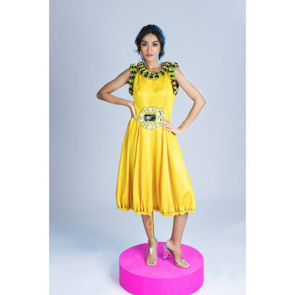 Firki by Sweta Sunkissed Bliss Yellow Dress