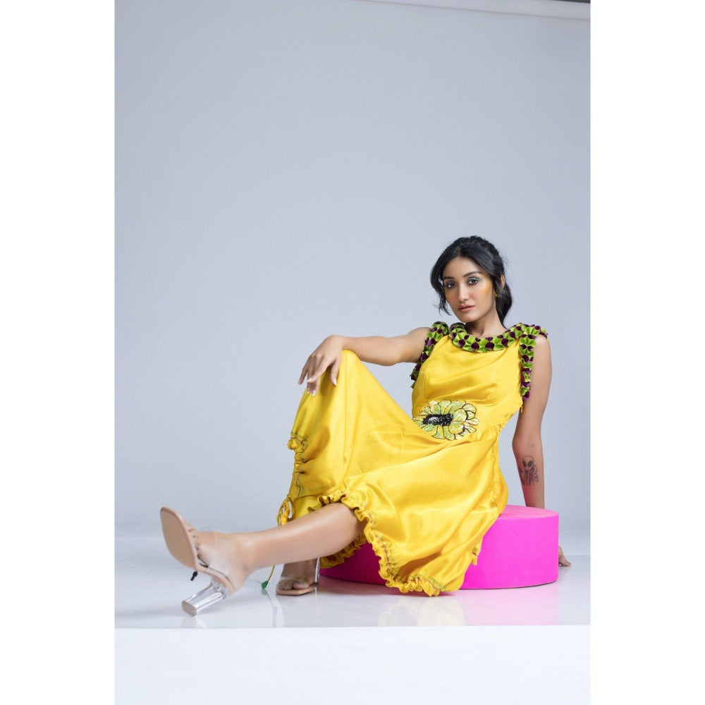 Firki by Sweta Sunkissed Bliss Yellow Dress