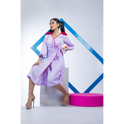 Firki by Sweta Lavender Lush Dress