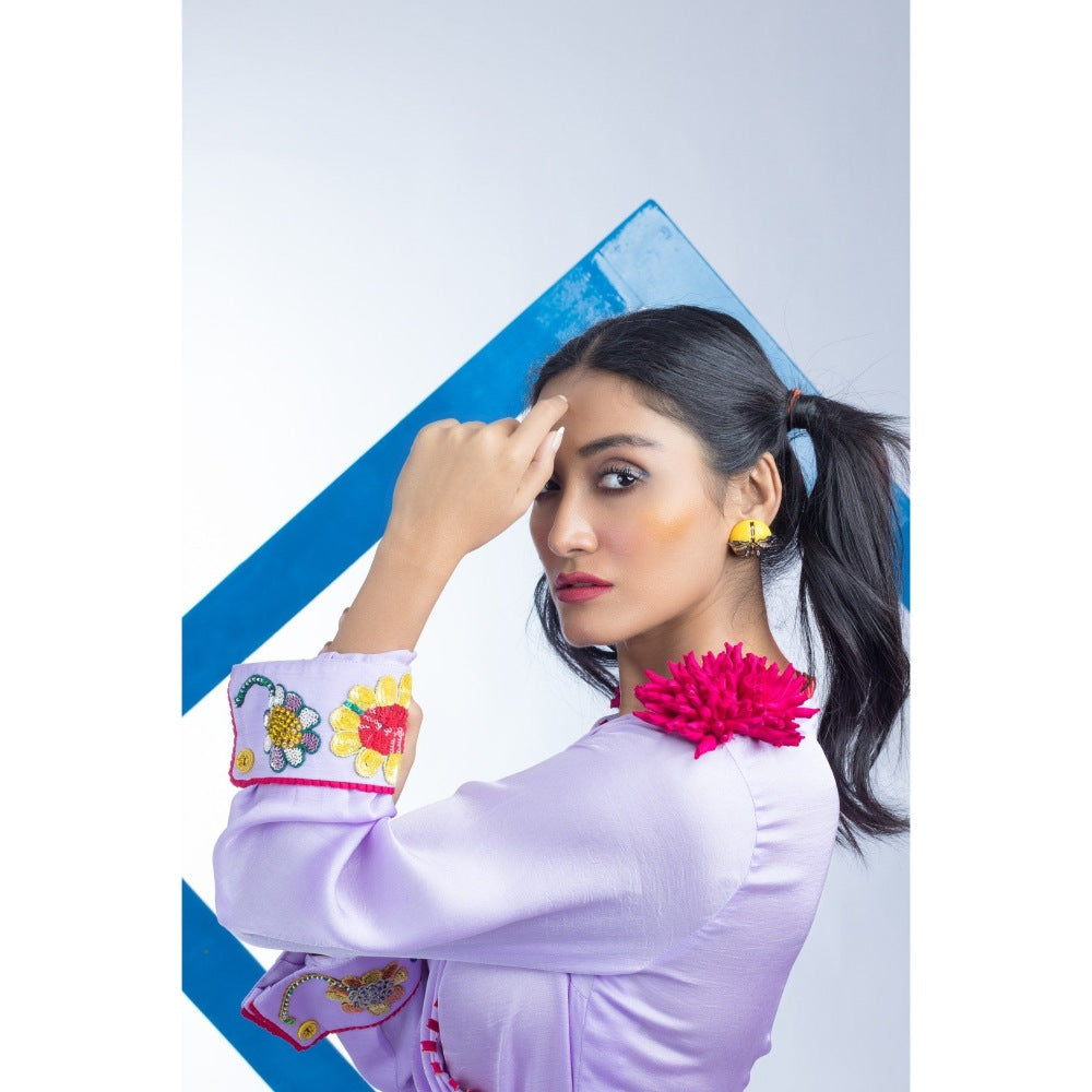 Firki by Sweta Lavender Lush Dress