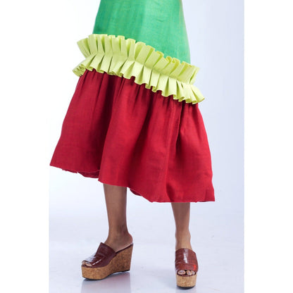 Firki by Sweta Dreamweaver Multi-Color Dress