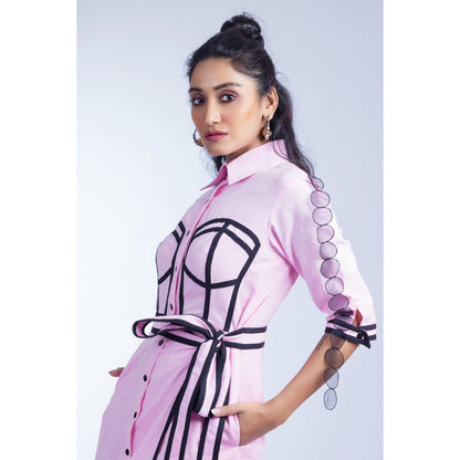 Firki by Sweta Pink Keen Dress