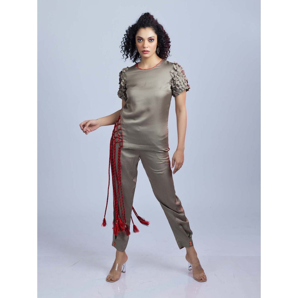 Firki by Sweta Rebel Grey Top with Pant