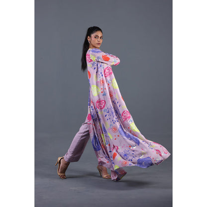 GAGAN VOHRA Anemone Co-Ord Set- Lavender