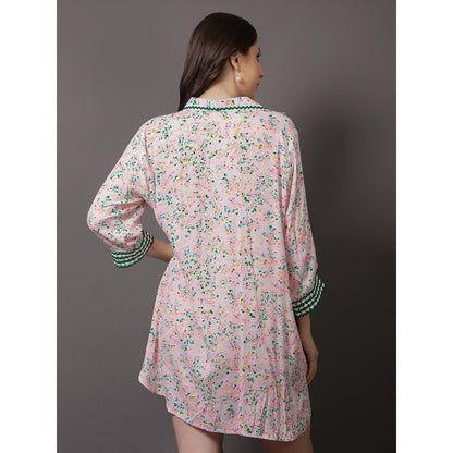 GAGAN VOHRA Womens Printed Multi-Color Dress