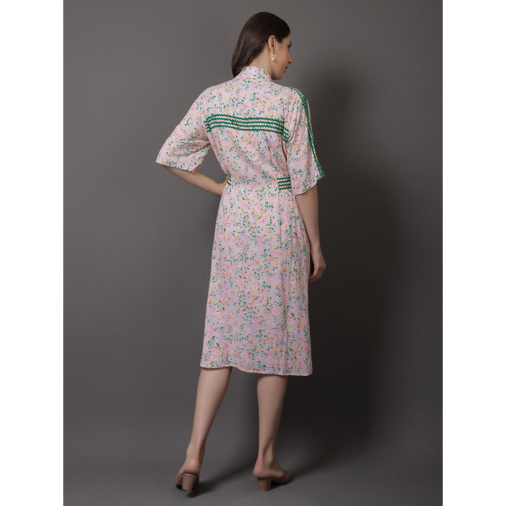 GAGAN VOHRA Womens Printed Multi-Color Dress