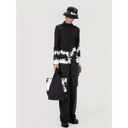 Genes Lecoanet Hemant Women Black Cotton Printed Top