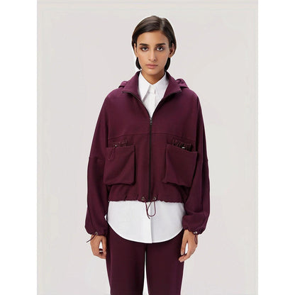 Genes Lecoanet Hemant Women'S Front Pocket Hooded Jacket