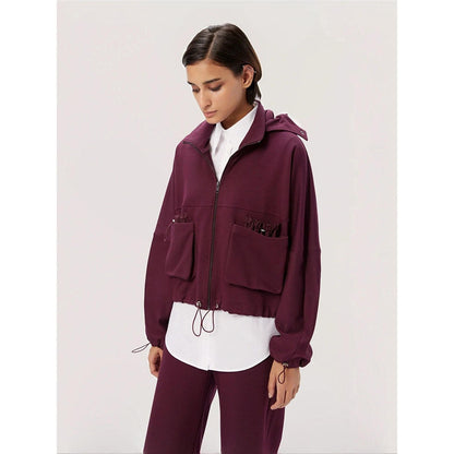 Genes Lecoanet Hemant Women'S Front Pocket Hooded Jacket