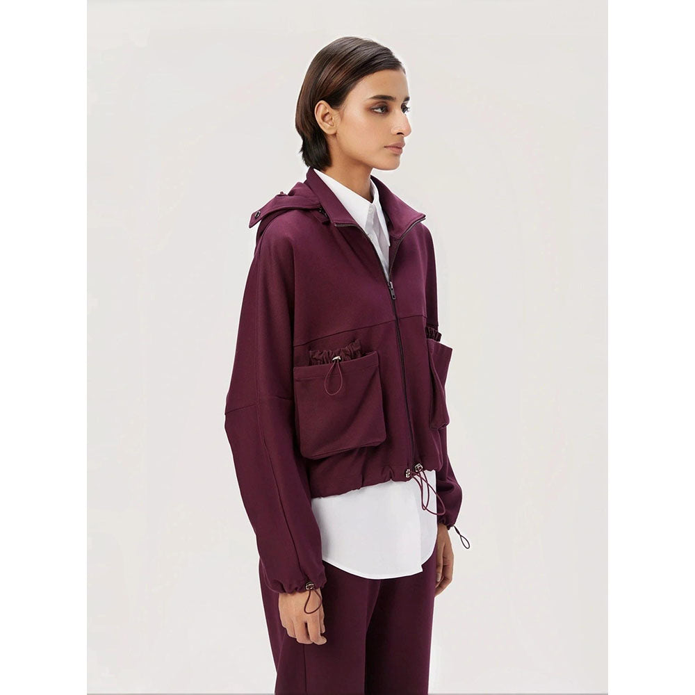 Genes Lecoanet Hemant Women'S Front Pocket Hooded Jacket