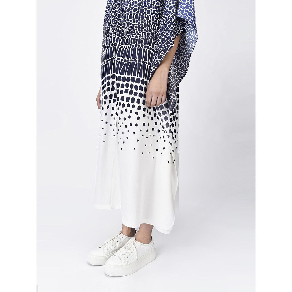 Genes Lecoanet Hemant Women's Collar Neck Printed Shirt Dress