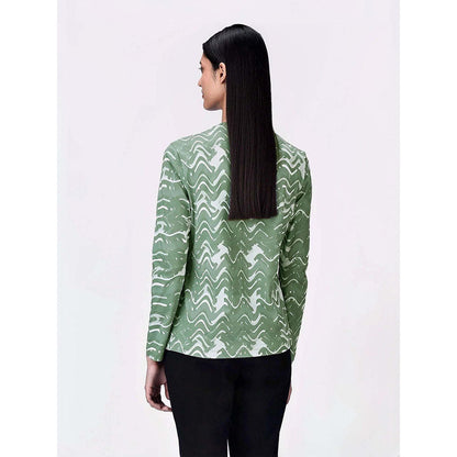 Genes Lecoanet Hemant Women's Jersey Round Neck Printed Full Sleeves T-shirt