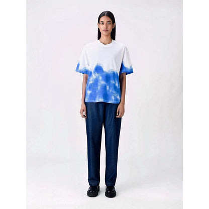 Genes Lecoanet Hemant Women's Cotton Round Neck Printed Half Sleeves T-shirt