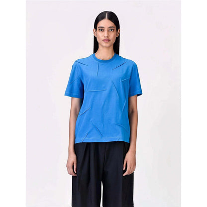 Genes Lecoanet Hemant Women's Cotton Round Neck Solid Half Sleeves T-shirt